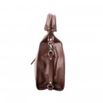 Beau Design Stylish Brown Color Imported PU Leather Handbag With Double Handle For Women's/Ladies/Girls Beau Design Stylish Brown Color Imported PU Leather Handbag With Double Handle For Women's/Ladies/Girls